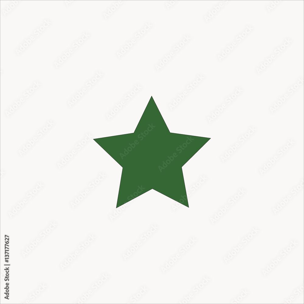 star icon flat design star icon flat design