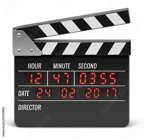 Clap de cinema vectoriel 2