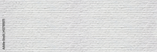 Mur en briques blanches