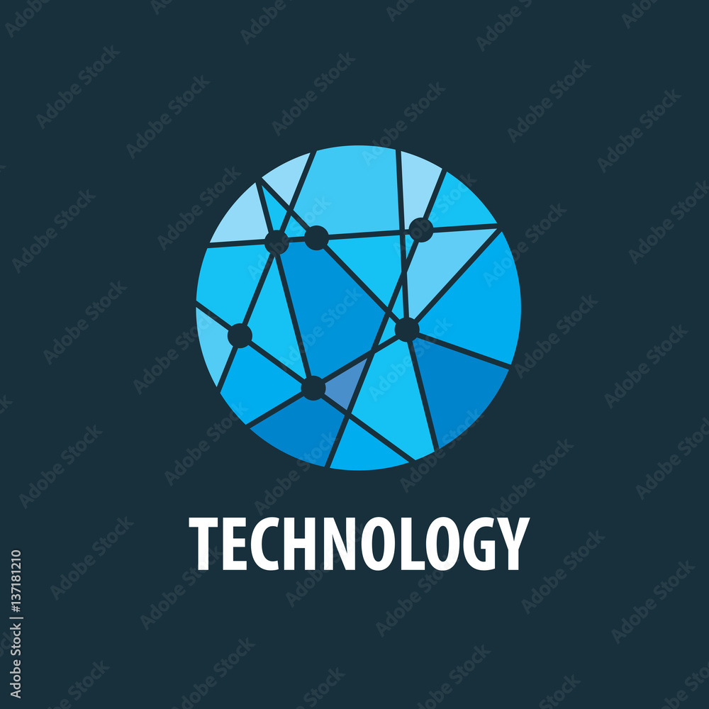 vector logo technology vector logo technology