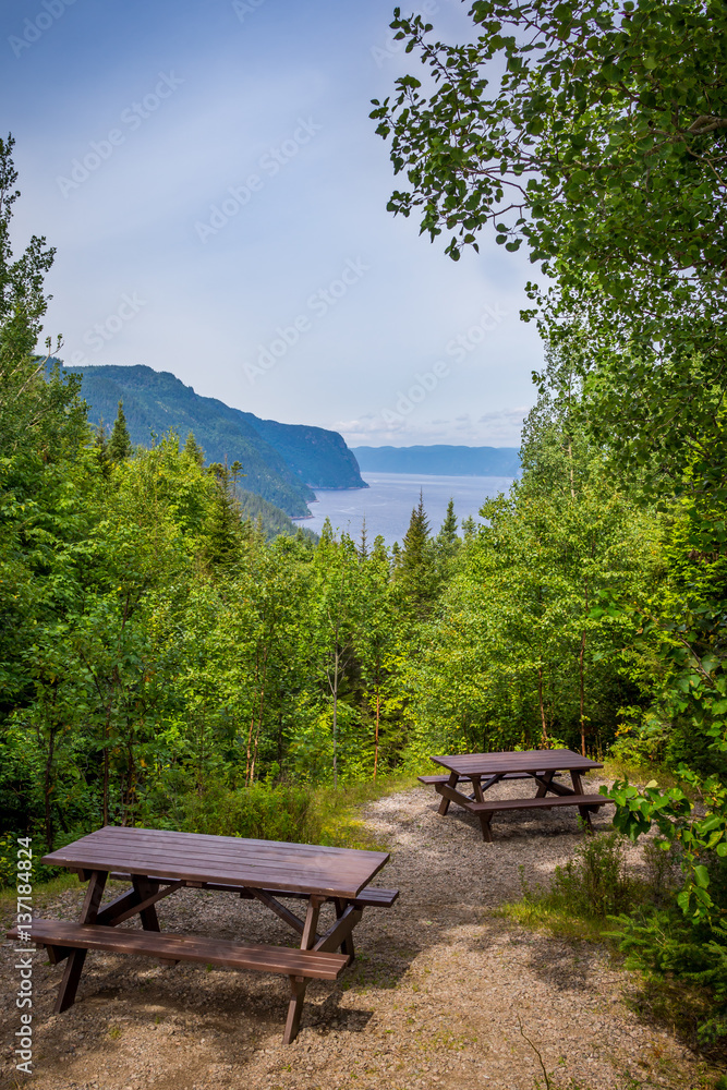 Fototapeta premium Fjord du Saguenay