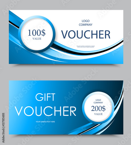 Gift company voucher template