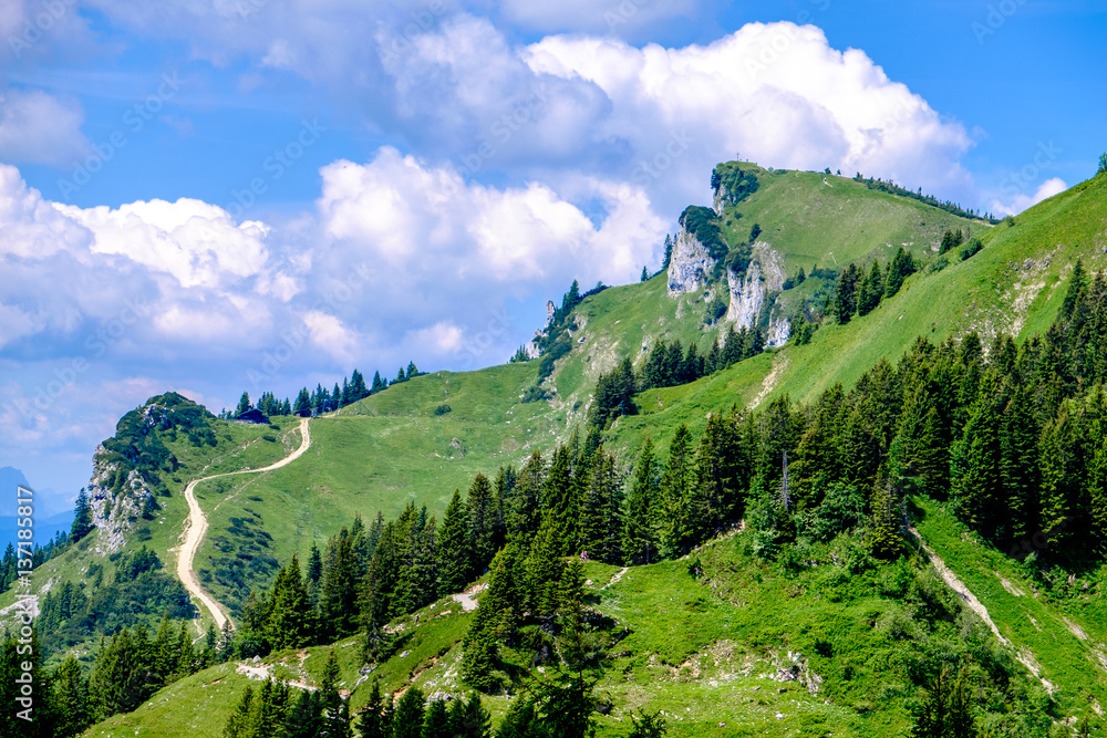 Naklejka premium european alps