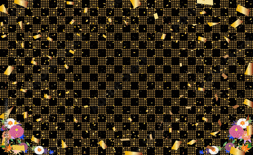 金箔　和風　背景 