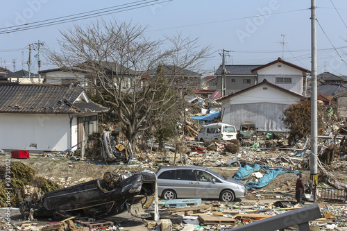 3.11 East Japan great earthquake disaster photo