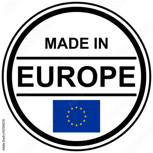 stamp Made in Europe