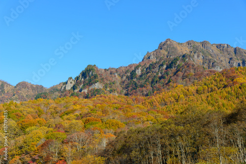 長野 秋の戸隠山