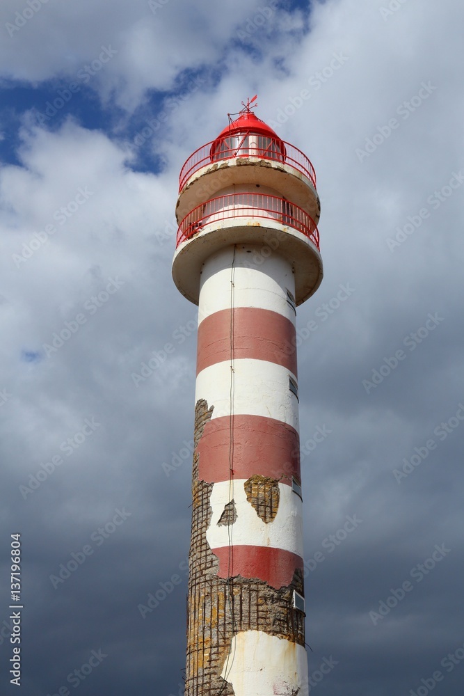 Dilapidated lighthouse Dilapidated lighthouse