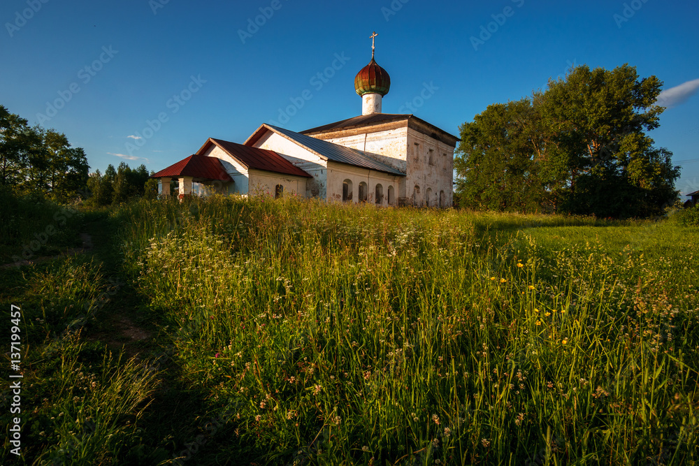 Stone churches of the Russian North (Russia, Kargopol)