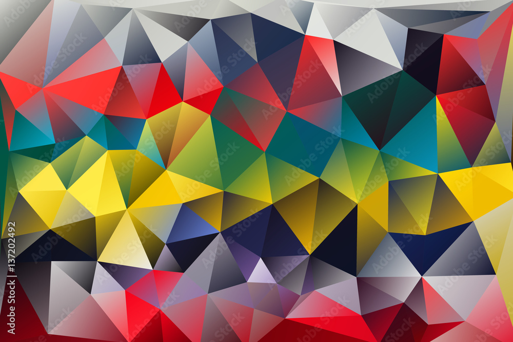 Fototapeta premium abstract background of triangles