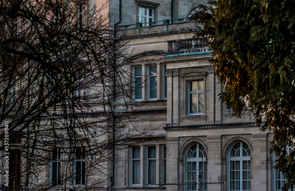 Fototapeta premium Villa Hügel 