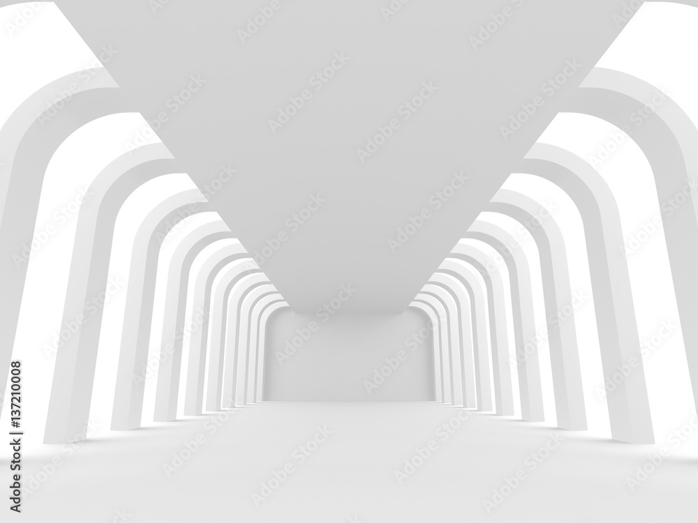 Obraz premium Abstract Modern Architecture Interior Background