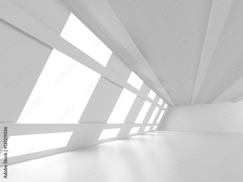 Fototapeta premium Abstract Modern Architecture Interior Background