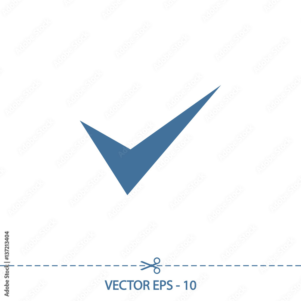 confirm icons; vector illustration. Flat design style confirm icons; vector illustration. Flat design style