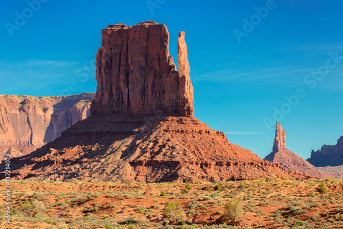 Monument Valley at morning  Arizona.