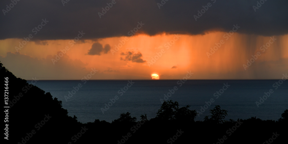 couché de soleil en guadeloupe couché de soleil en guadeloupe