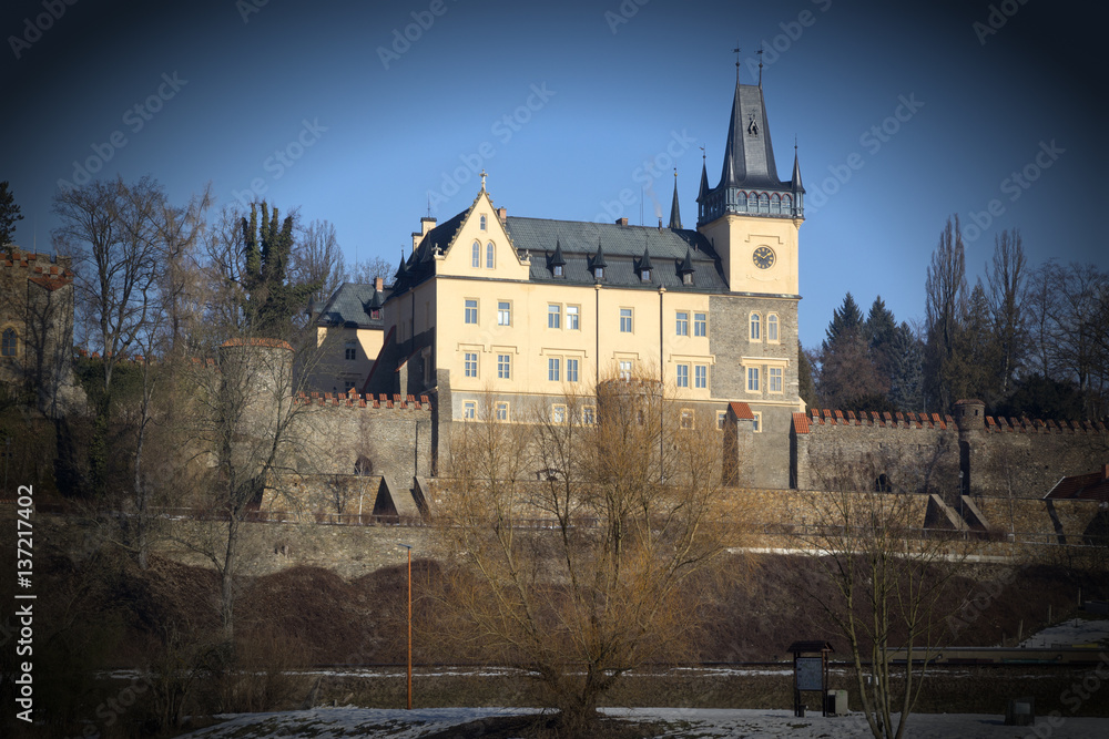 Obraz premium Castle Zruc nad Sazavou
