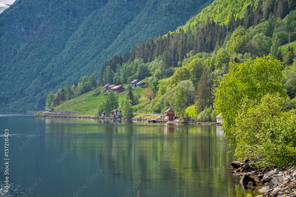 Hardangerfjord, Norway.