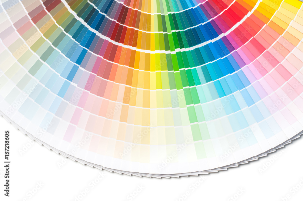 Obraz premium Color palette, color swatch