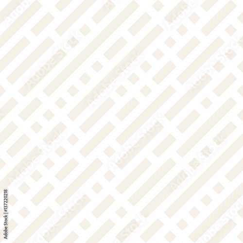 Irregular Maze Shapes Tiling Contemporary Graphic Design. Vector Seamless Black and White Pattern