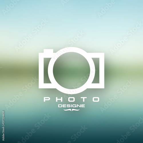 camera icon vector design