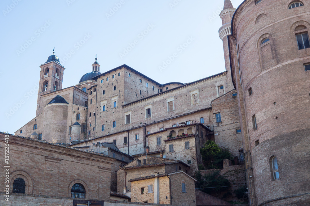 The Italian town of Urbino