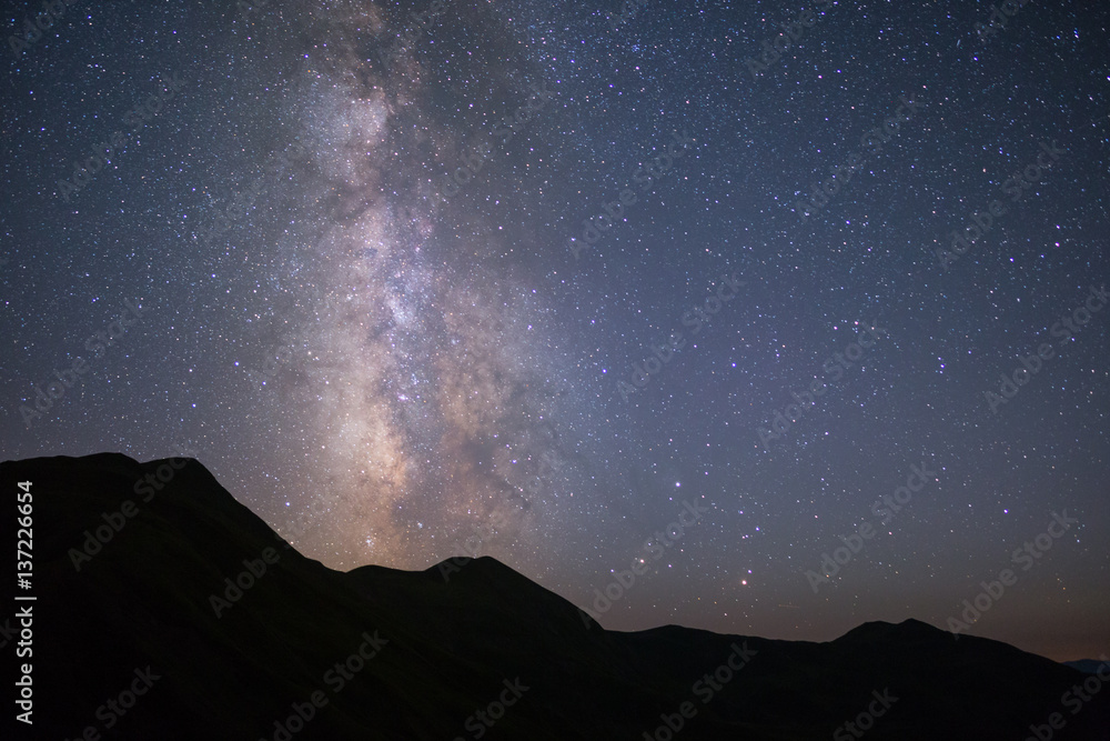 Milky Way in the Caucasus