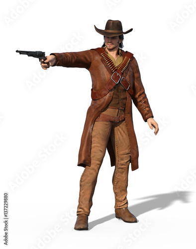 Photography Old West Gunslinger Outlaw