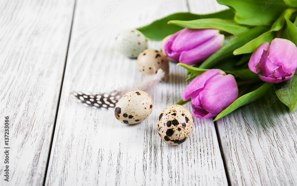 easter background with eggs easter background with eggs