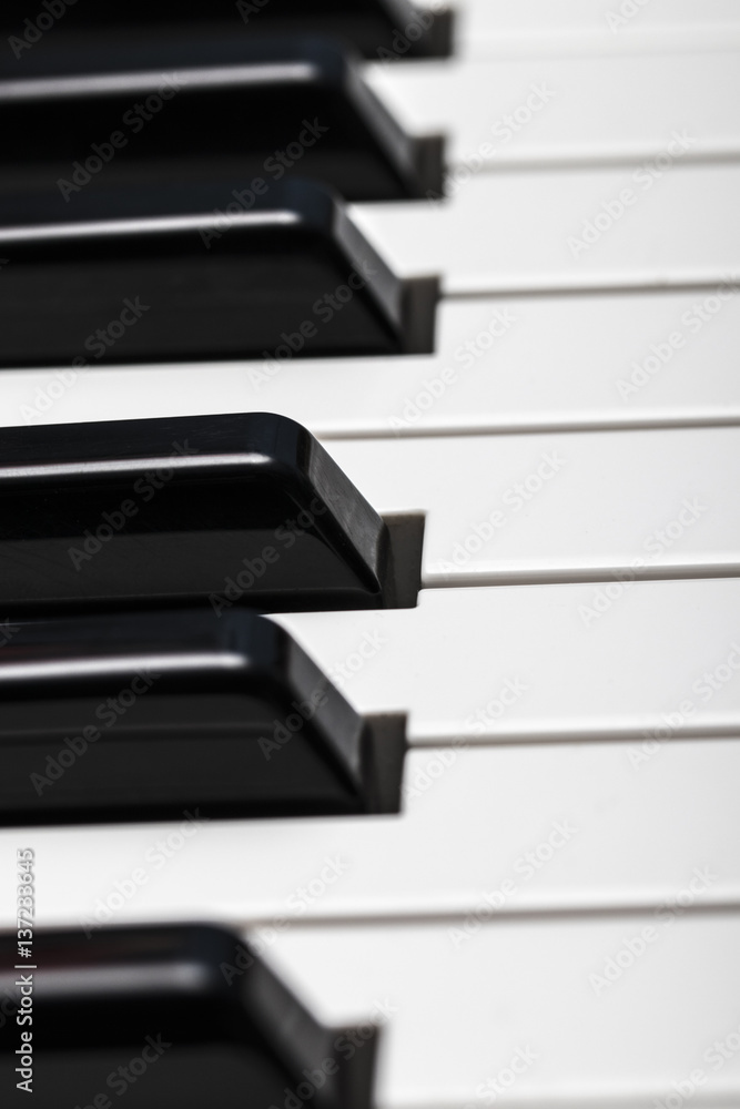 Piano keys. Cool illustration for creative design Piano keys. Cool illustration for creative design