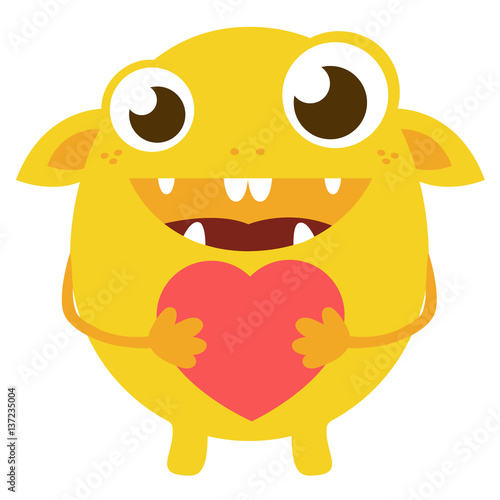Monster with heart