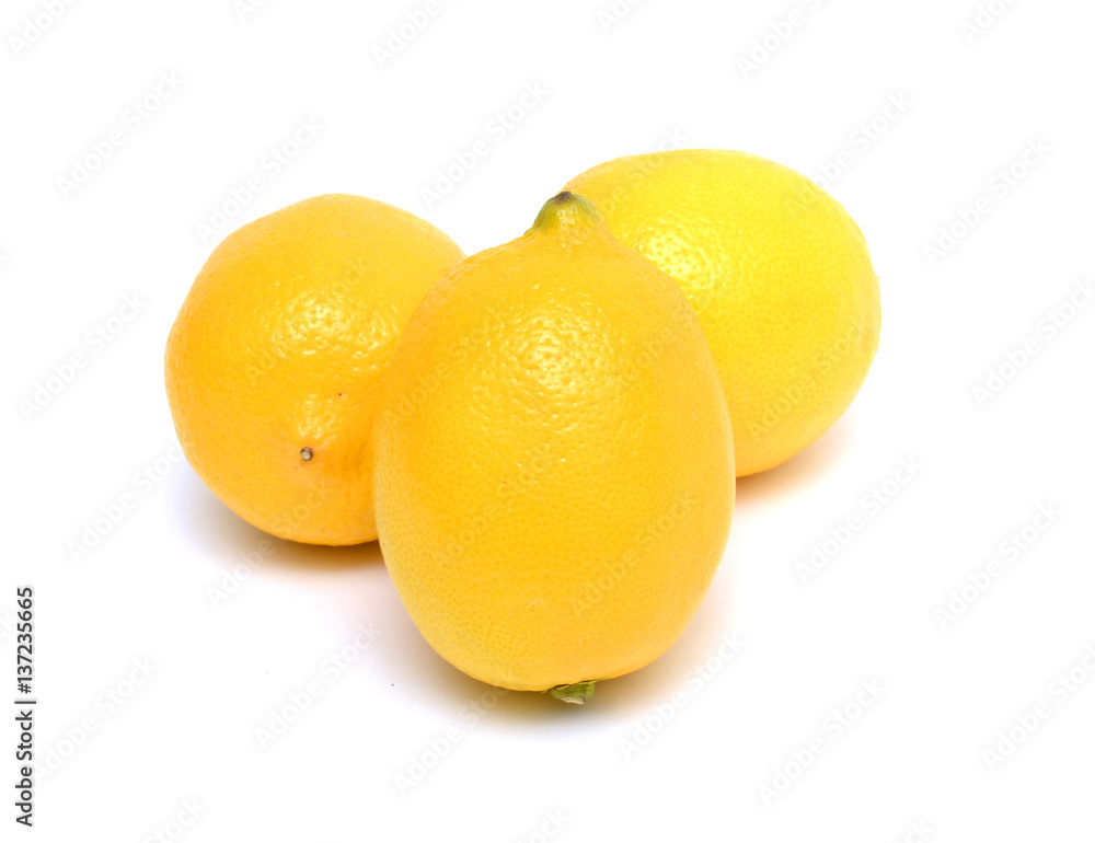fresh lemons isolated on the white background
fresh lemons isolated on the white background