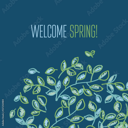 fresh spring color decorati...