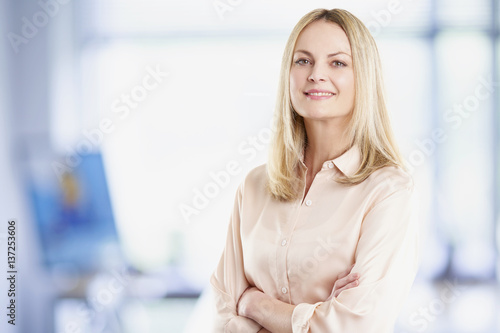 Free Download Professional businesswoman in office - GFXLoad