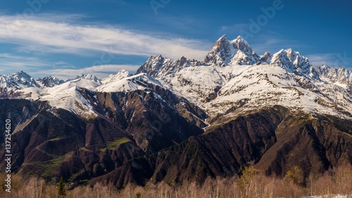 Uszba, Gruzja, Kaukaz