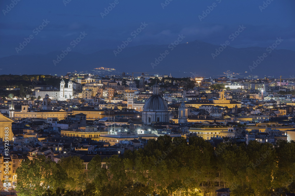 Rome - night cityscape