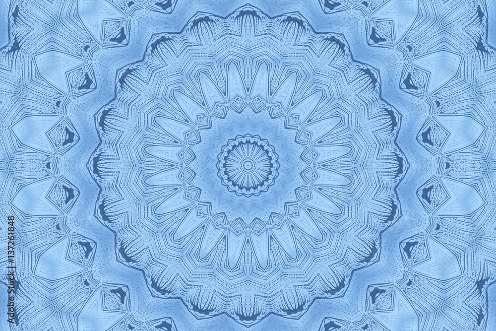 Blue background with abstract foam pattern Blue background with abstract foam pattern