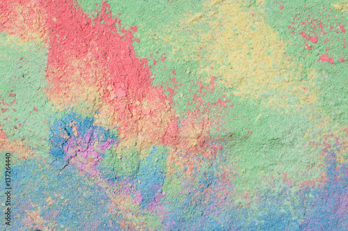 Colors of rainbow on texture, background