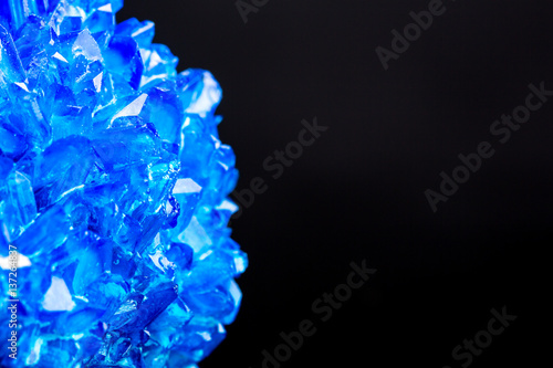 Blue sulphate, icy spa salt 