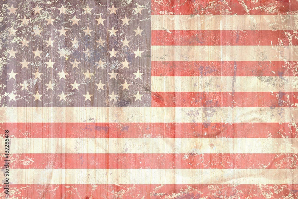 Grunge USA flag Grunge USA flag