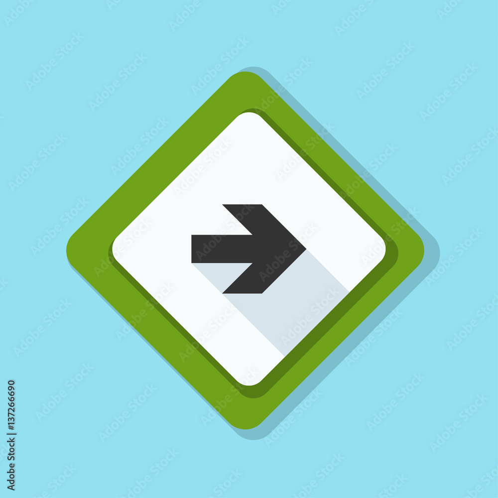Right Arrow Sign illustration Right Arrow Sign illustration