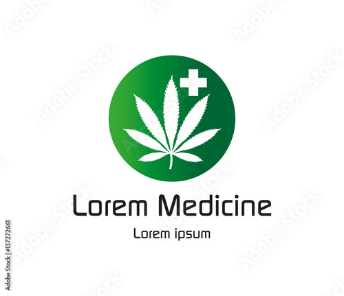 Canabis Medicine Logo Design