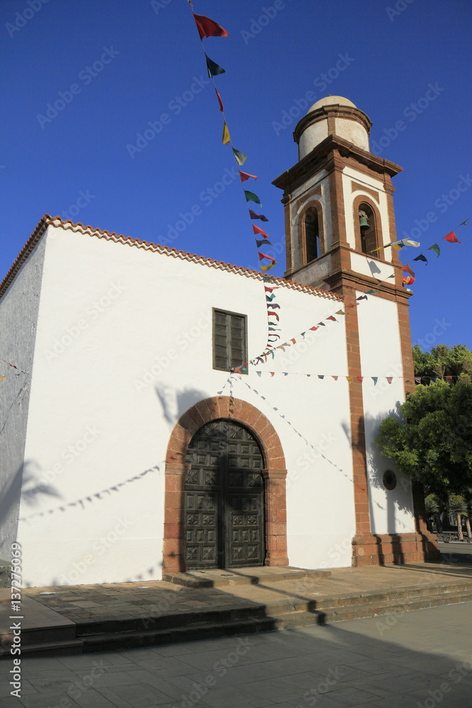Obraz premium Church of Our Lady of Antigua in Fuerteventura