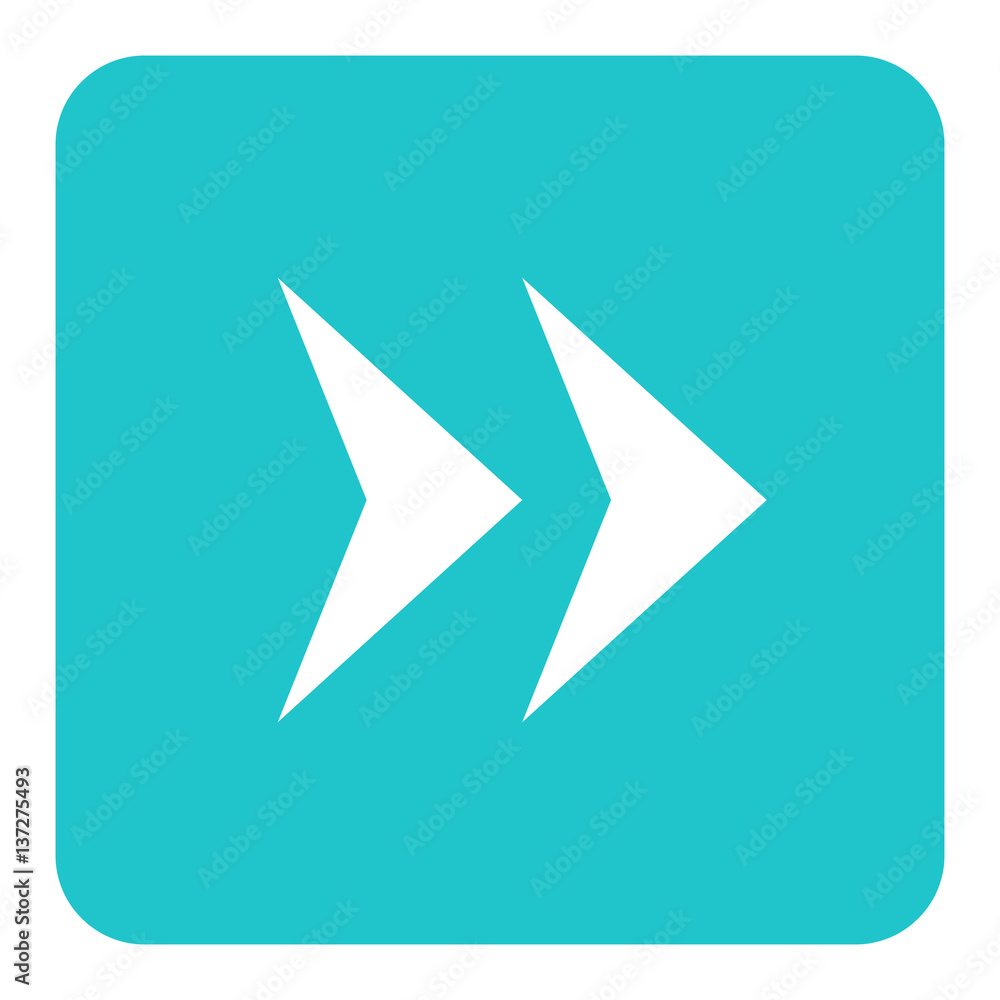 Arrow Sign Flat Square Icon Arrow Sign Flat Square Icon