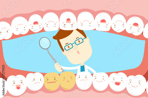 dentist check tooth