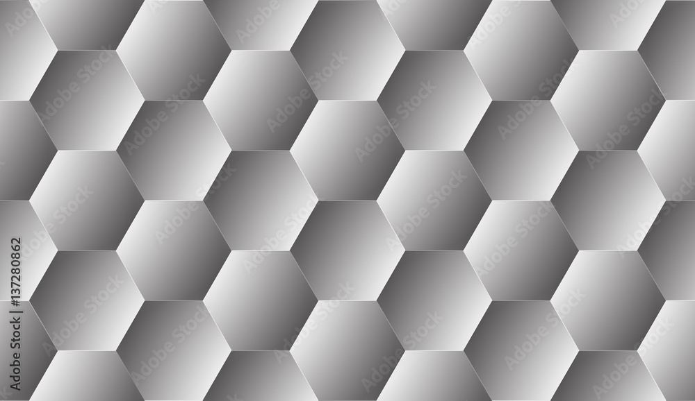 Naklejka premium Pentagon seamless pattern abstarct background. Vector EPS 10.