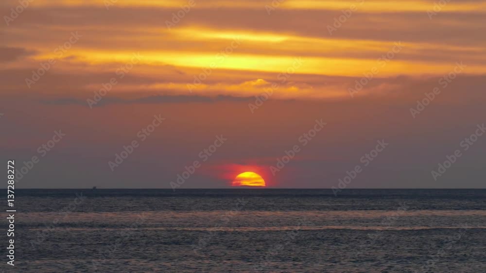 Beautiful landscape with sea sunset, 4k
Beautiful landscape with sea sunset, 4k