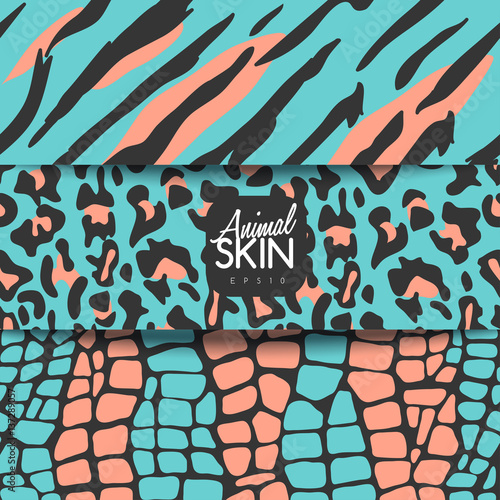 Animal Skin Pattern   Vector Illustration