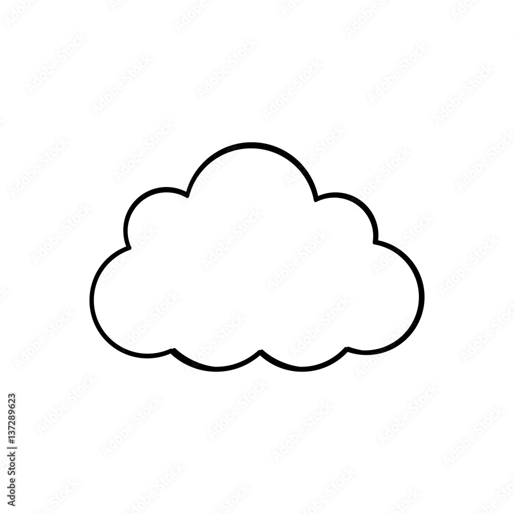 Cloud computing technology icon vector illustration graphic design Cloud computing technology icon vector illustration graphic design
