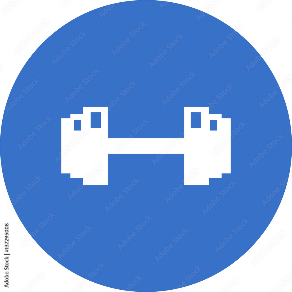Obraz premium dumbbell icon